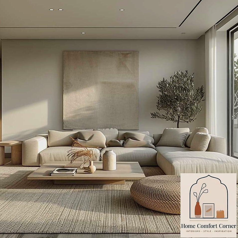 Use Textured Neutral Fabrics Instead of Bold Patterns