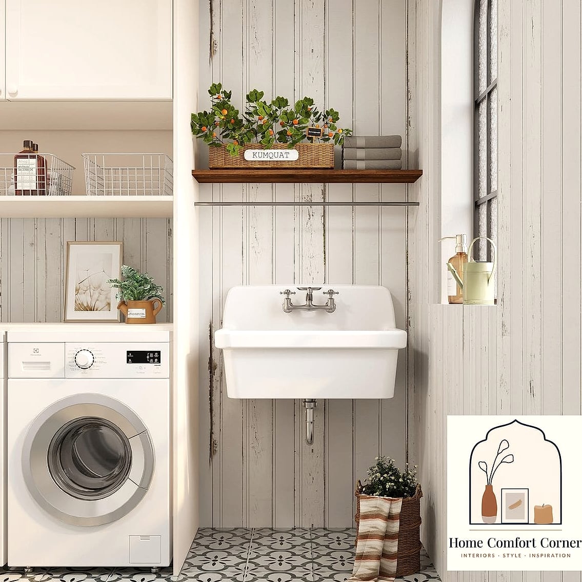 20 Wash Room Ideas Laundry Ideas to Upgrade Your Home This Weekend 12 A Utility Sink with a Faucet Sprayer
