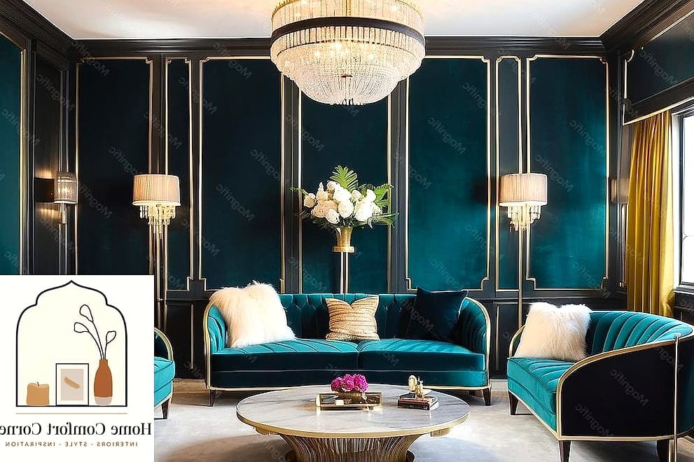 Velvet Upholstery in Jewel Tones