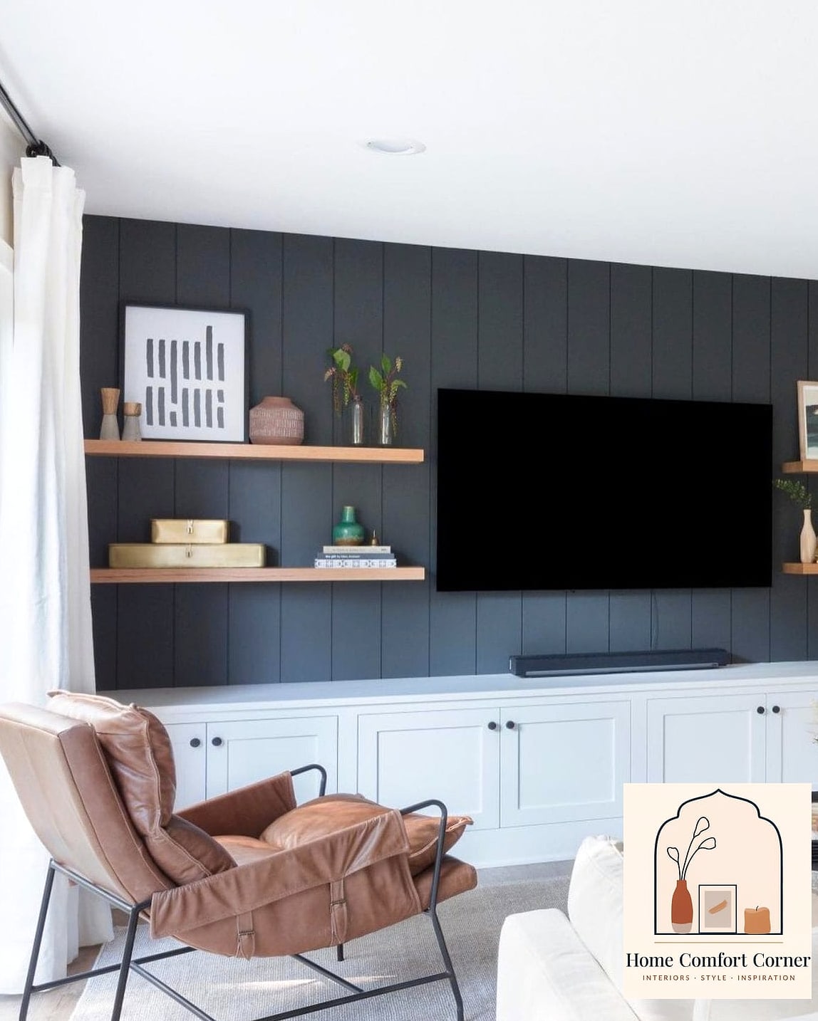 Vertical Shiplap Accent