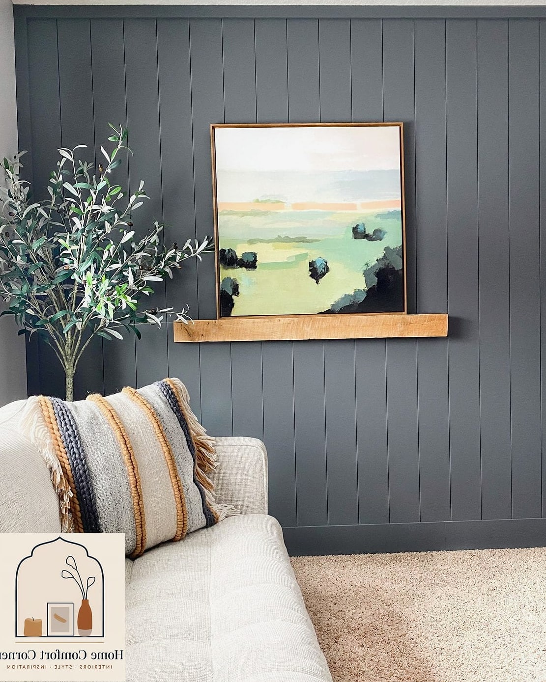 Vertical Shiplap in a Mudroom