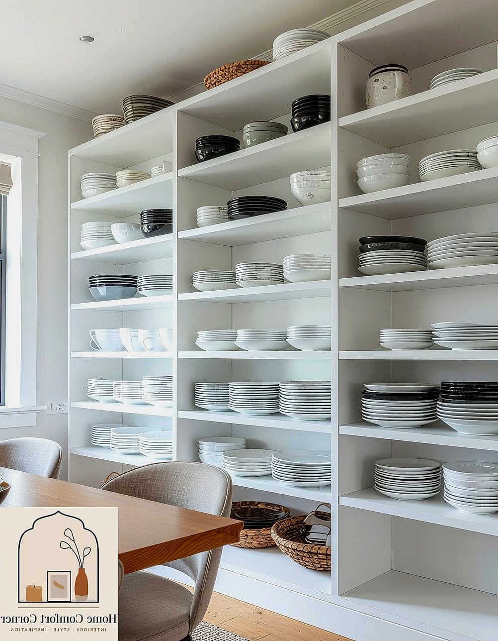 Vertical Storage with Tall Cabinets