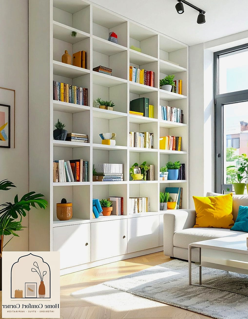 Vertical Storage to Free Up Floor Space