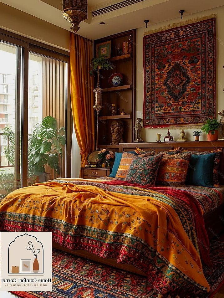 Vibrant Tapestries as Wall Art