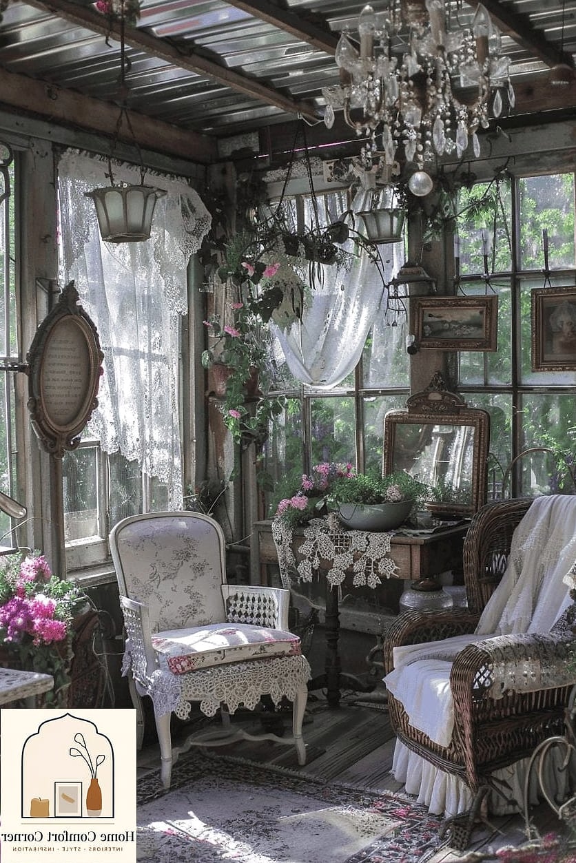 Vintage or Antique Furniture Mixed In