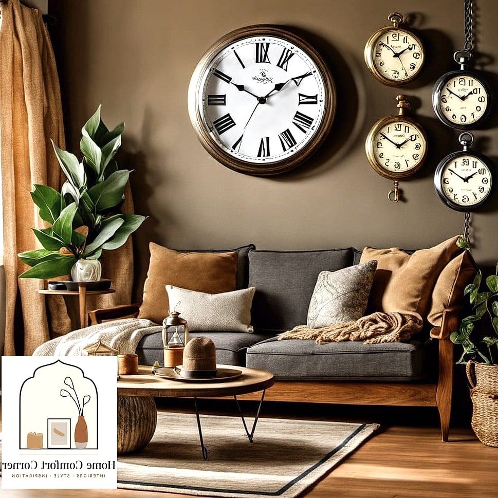 Vintage Clocks as Wall Art