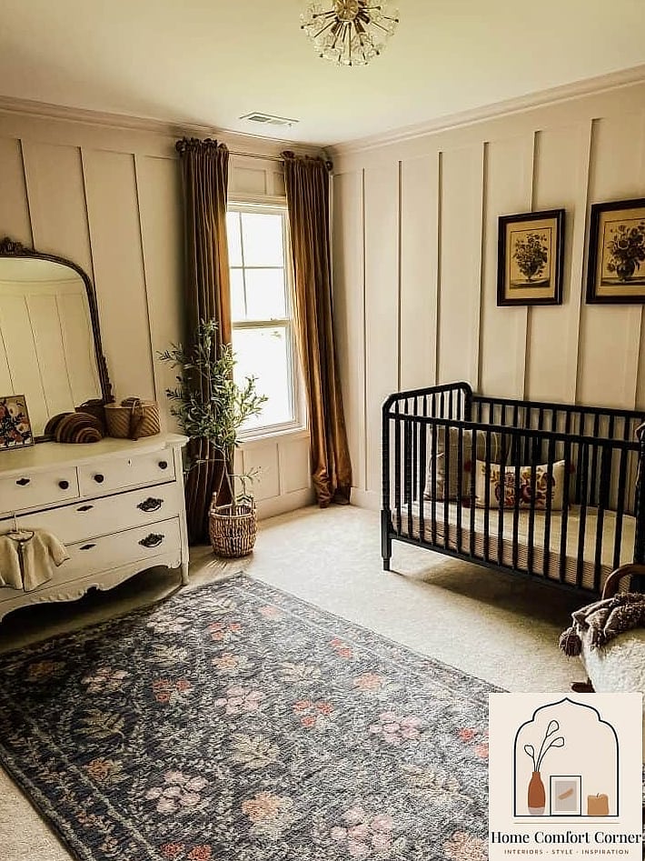 Vintage-Inspired Storybook Room