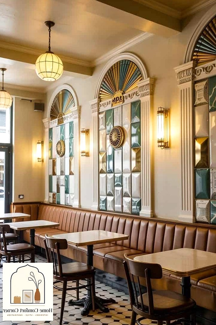 Vintage-Inspired Coffee Bar Nook