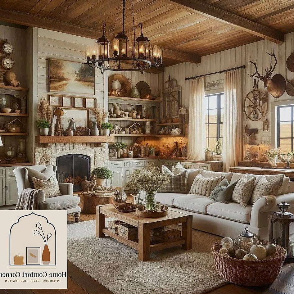 18 Farmhouse Decor Inspiration Boards You'll Want to Copy 5 Vintage-Inspired Laundry Room