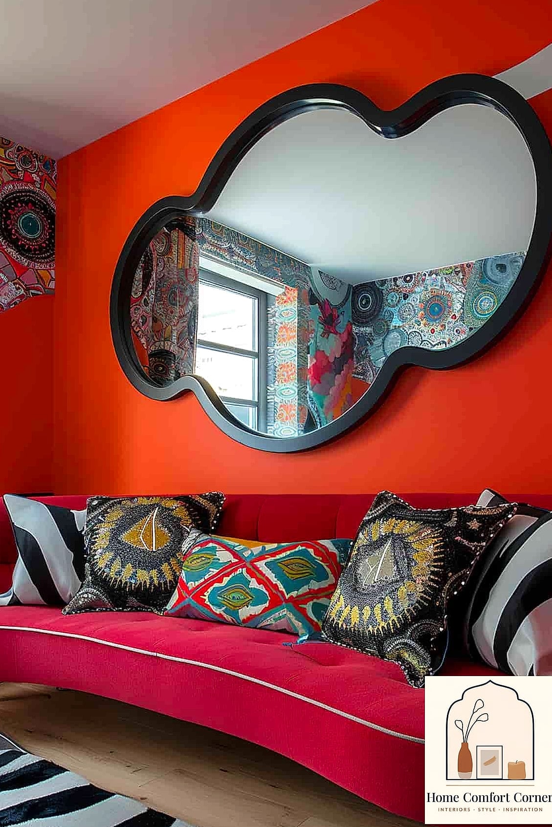 Vintage Mirror Collage Wall