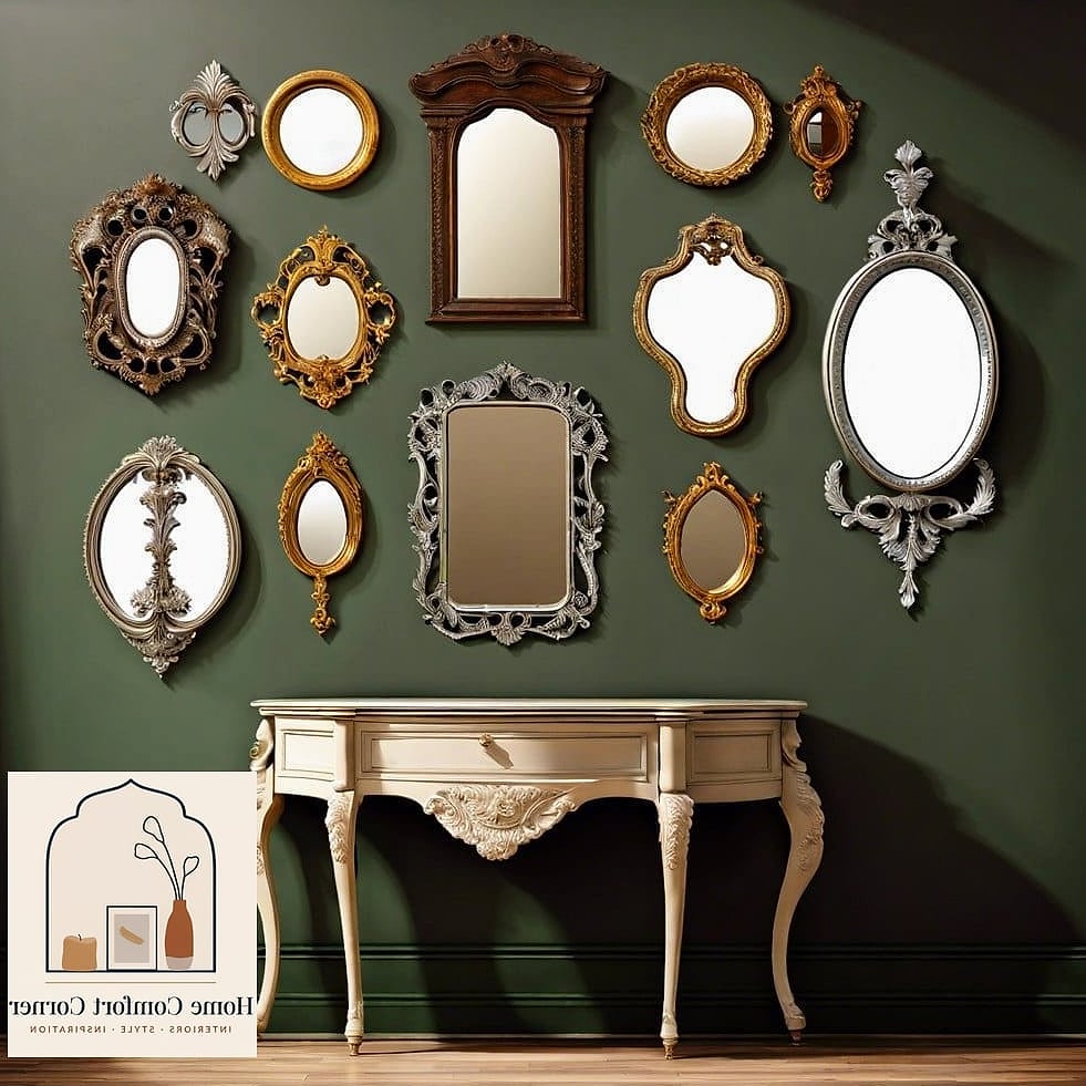 21 Creative Cute Home Decor Ideas You Haven't Seen Before 3 A Vintage Mirror Gallery