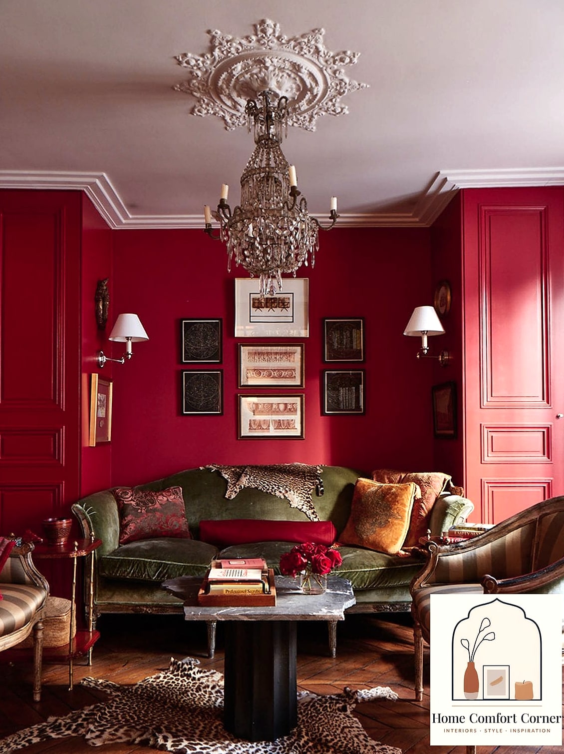 25 Red Room Decor Designs You Need to See Right Now 15 Vintage Red Enamel Kitchenware Display