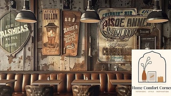 Vintage Signage as Wall Art