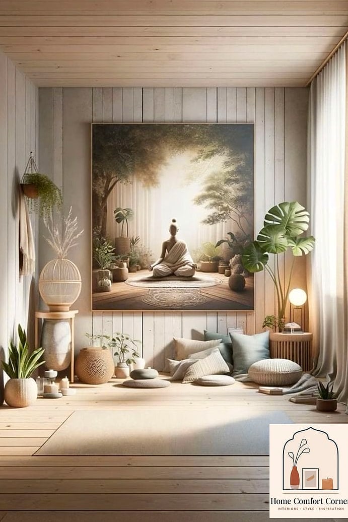 21 Meditation Room Decor Concepts That Are Actually Achievable on a Budget 19 A Vision Board or Intention Wall