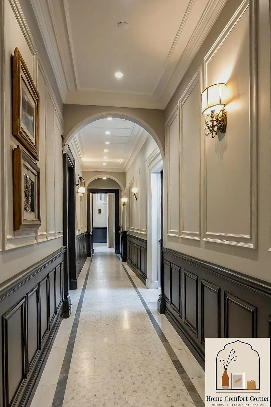 Wainscoting for Added Texture
