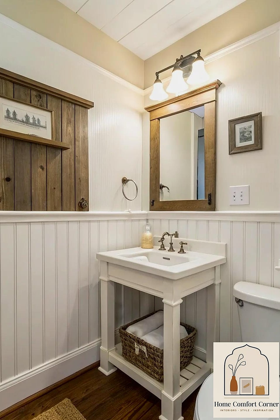 Wainscoting or Board and Batten