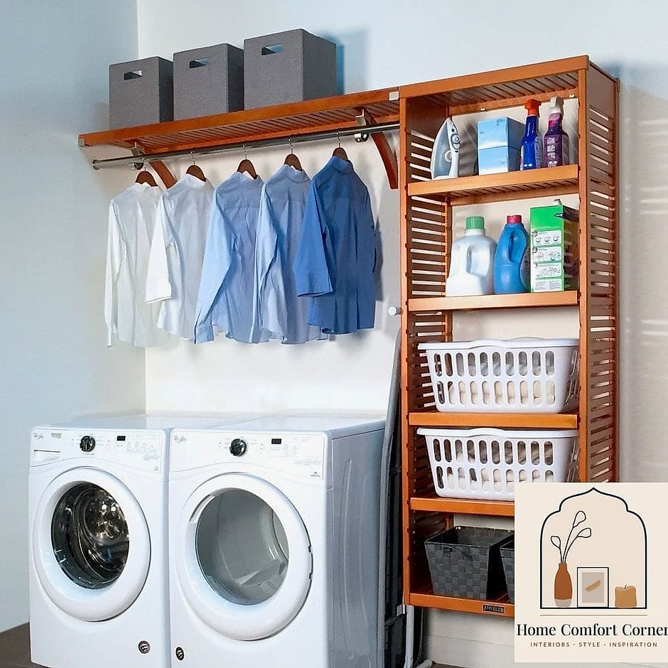 Wall-Mounted Drying Rack