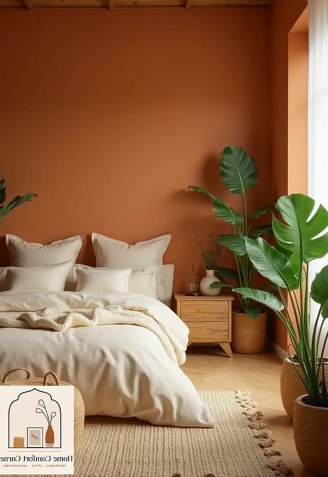 14 Aesthetic Room Paint Ideas Perfect for Every Home Style 14 Warm Clay Pink for Cozy Living Spaces