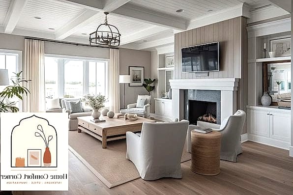 Warm Coastal Kitchen
