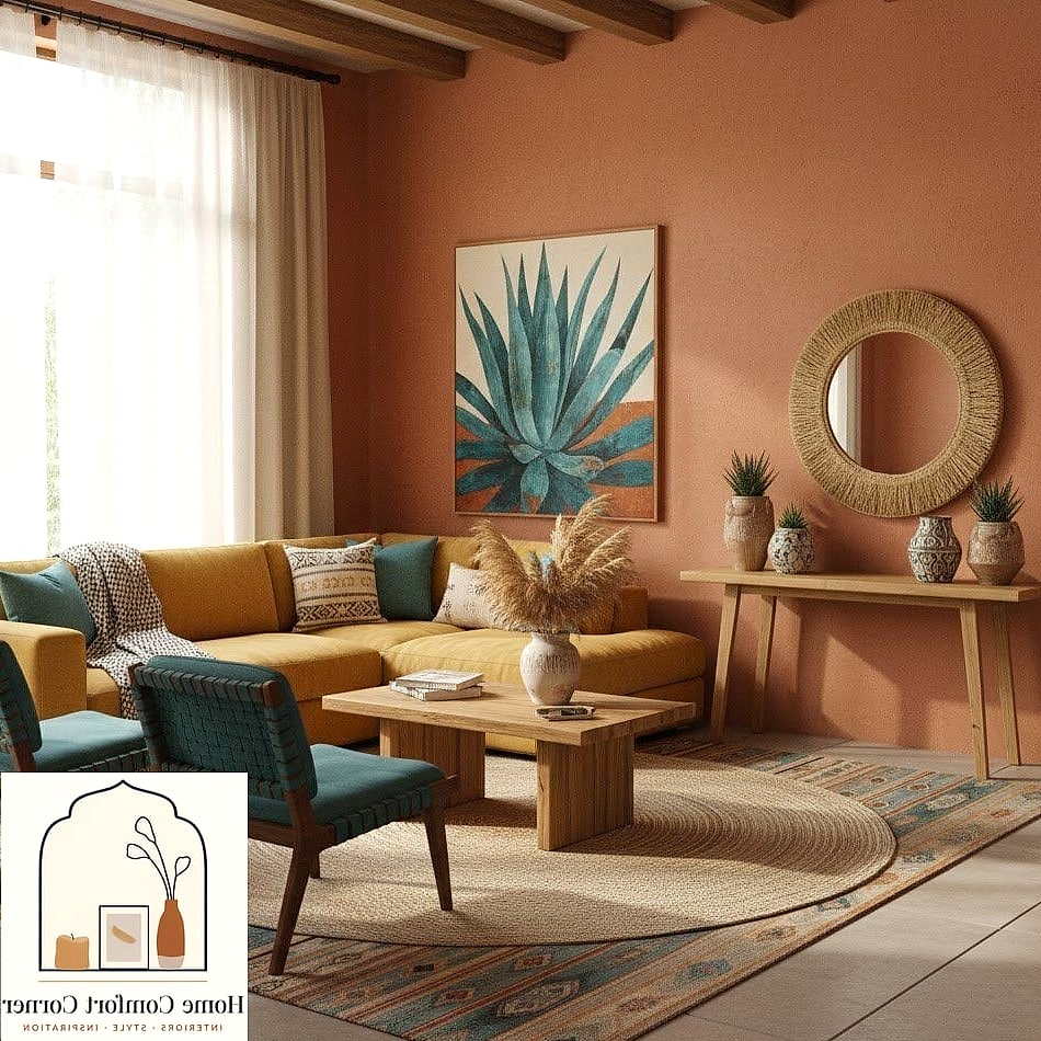 Warm Metallic Accents in Brass and Copper