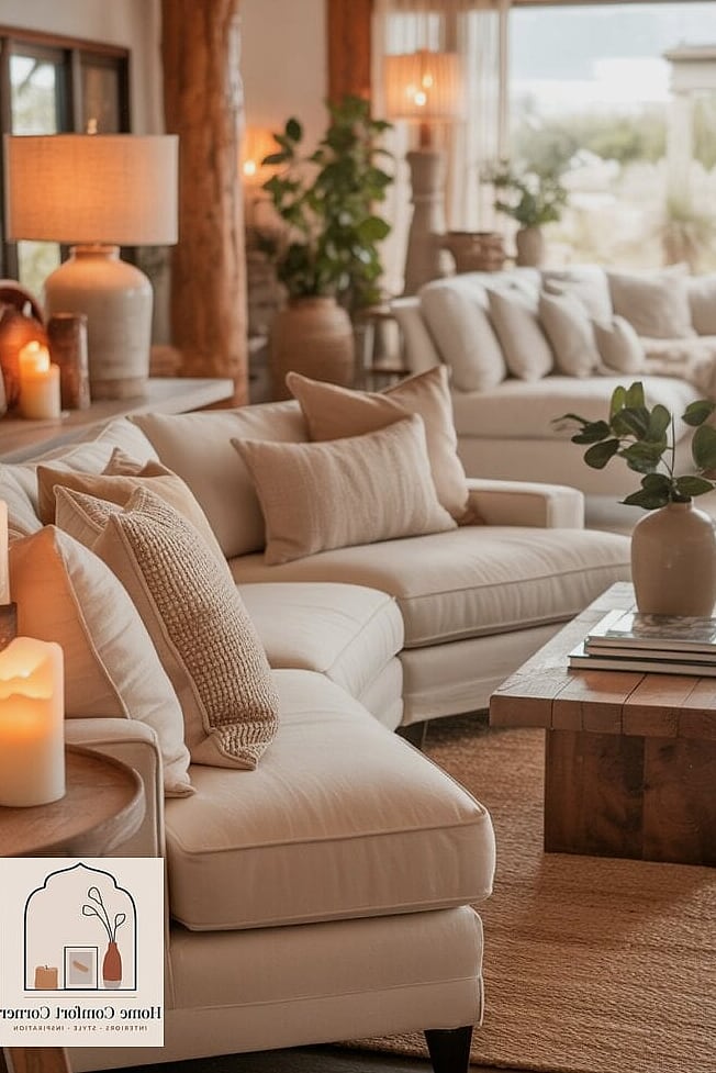 20 Aesthetic Room Decor Ideas Inspiration Boards You'll Want to Copy 2 Warm Neutral Base With Layered Textures