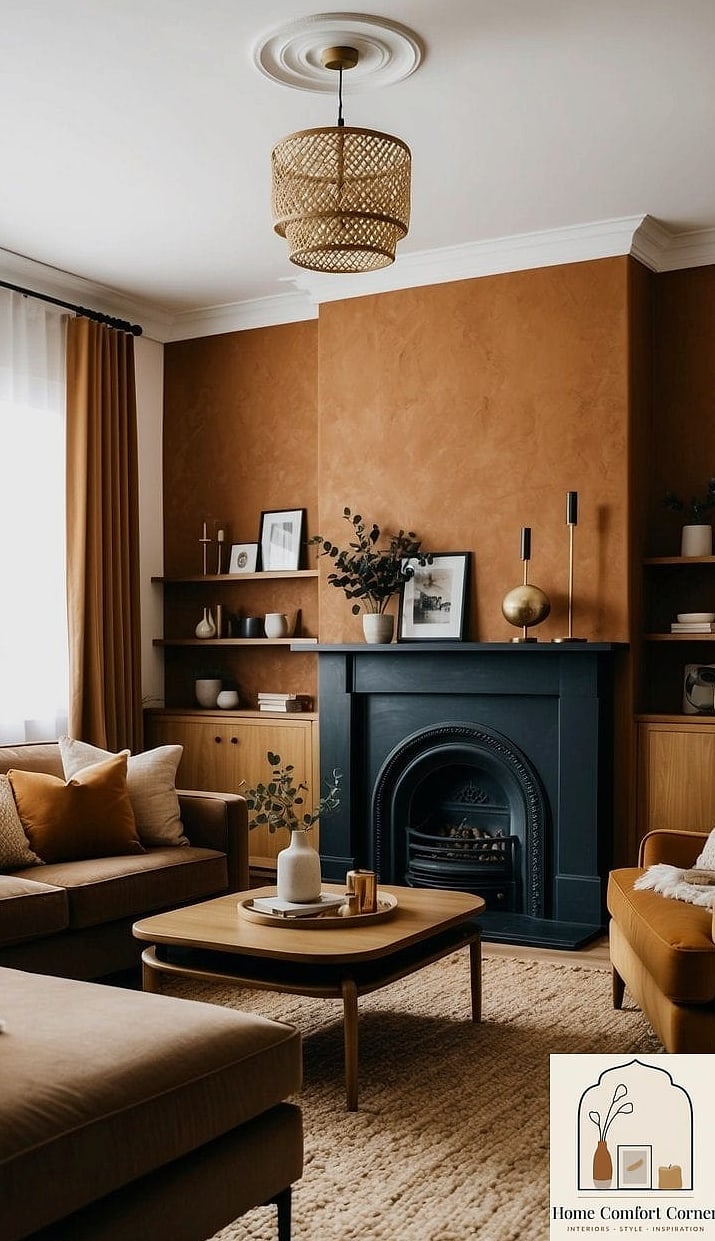 14 Aesthetic Room Paint Ideas Perfect for Every Home Style 2 Warm Terracotta for Earthy, Grounded Spaces