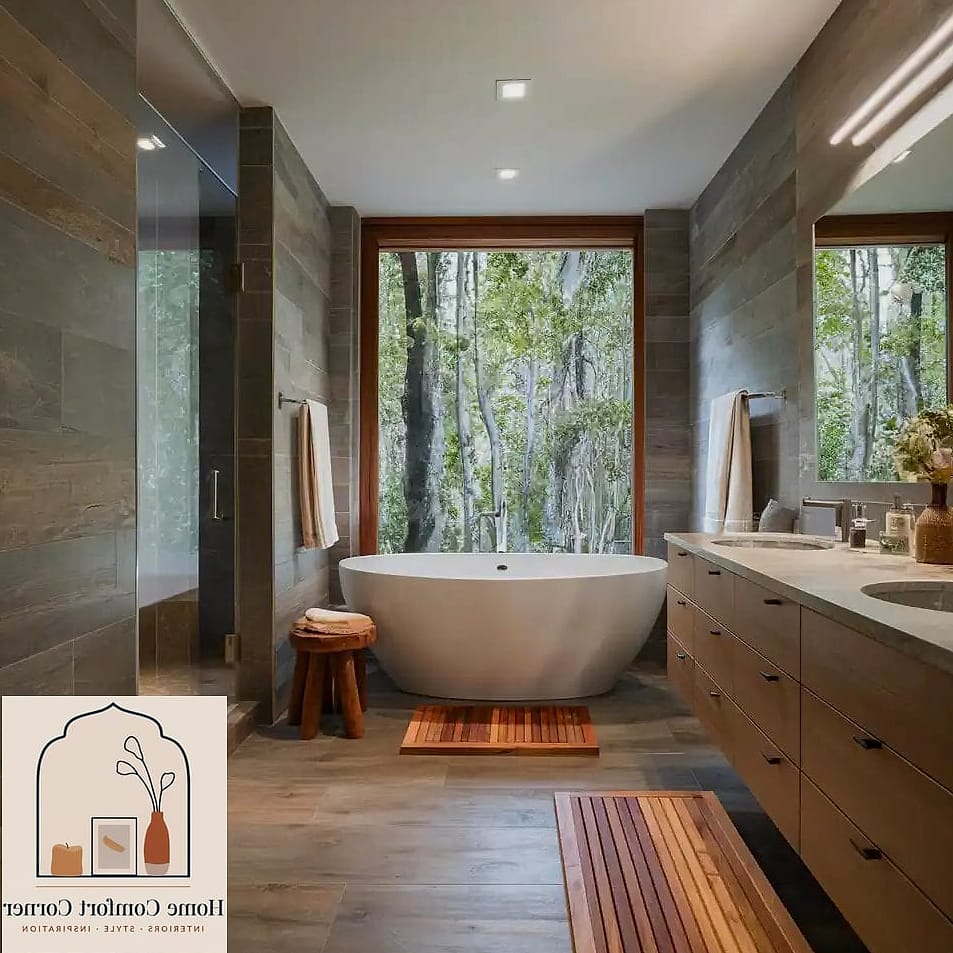 Warm Wood Vanities