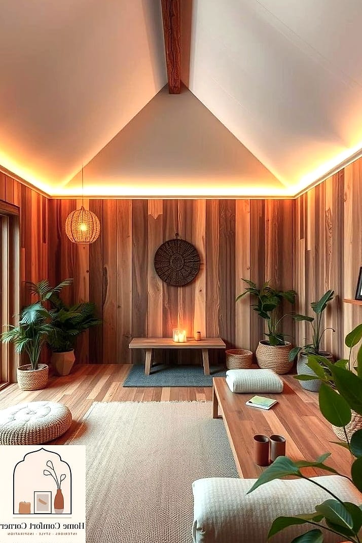 Warm Wood Accents