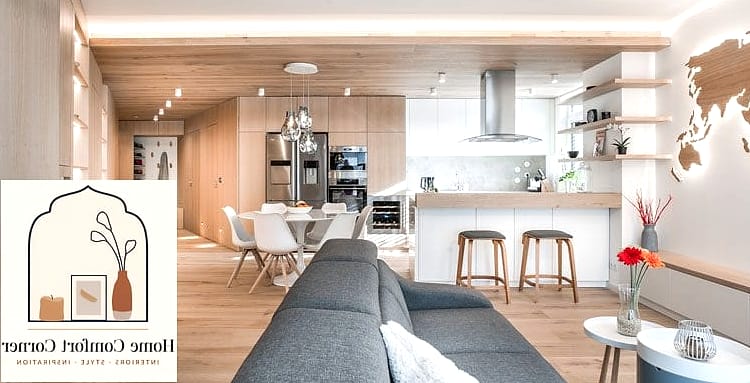 Warm Wood Tones to Balance Cool Materials