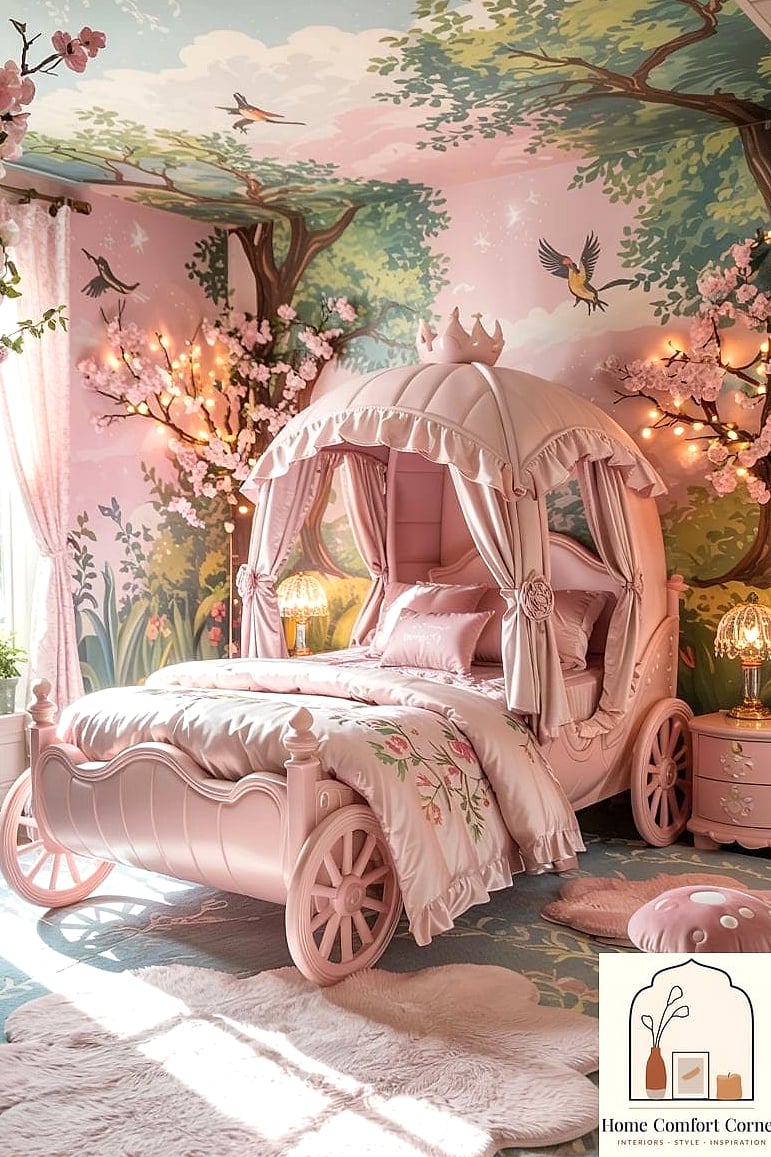 Whimsical Wall Mural or Wallpaper