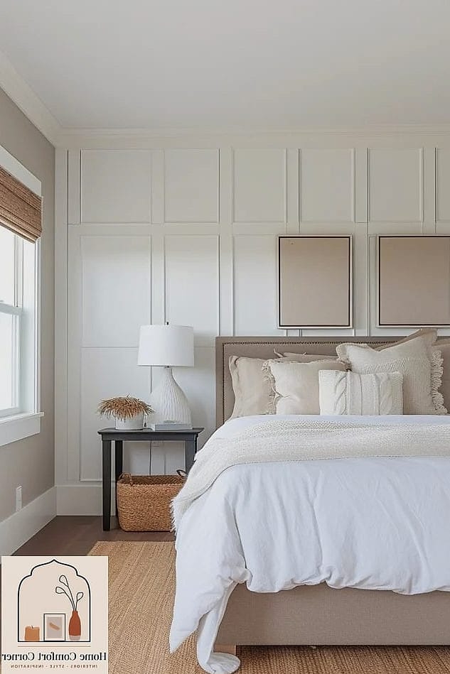 19 White Room Decor Ideas That Will Transform Your Space 5 White Board and Batten Trim