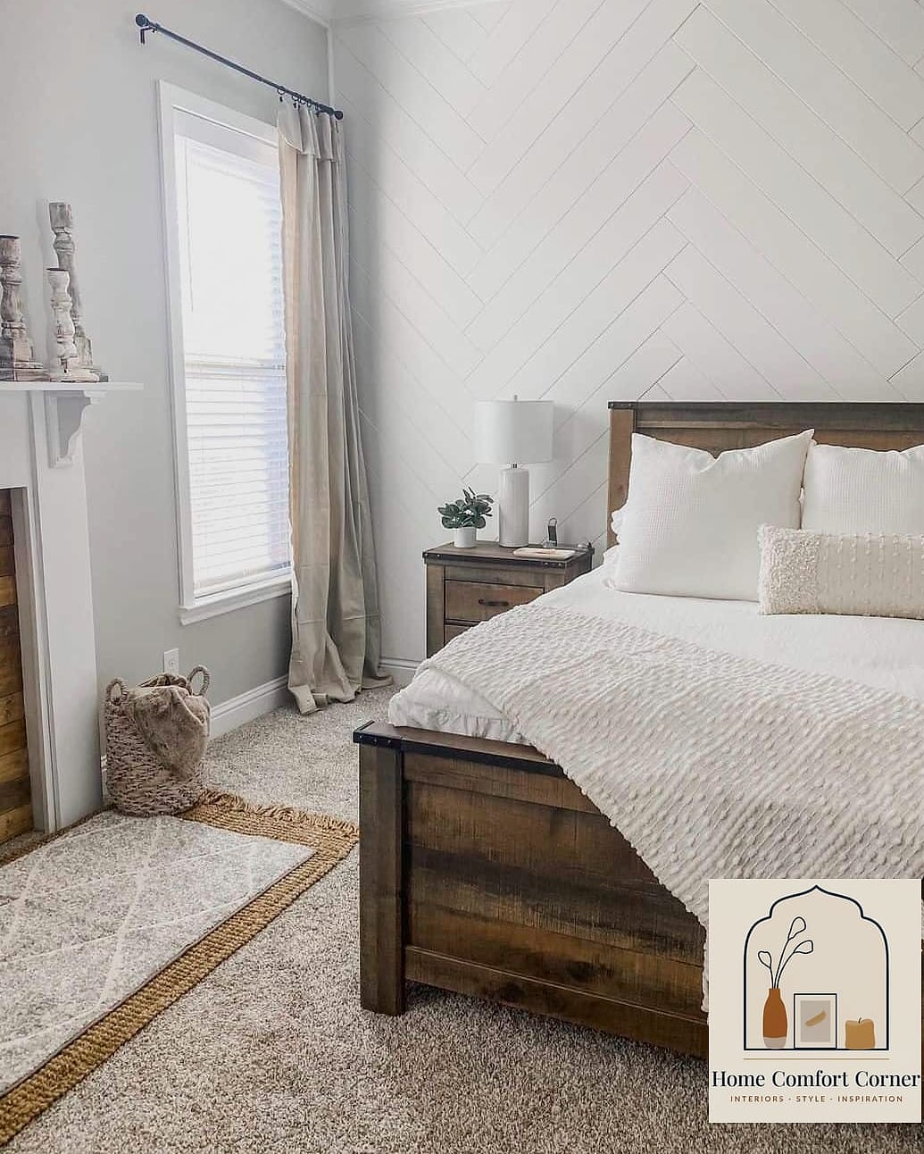 19 White Room Decor Ideas That Will Transform Your Space 11 White Herringbone Wood Flooring
