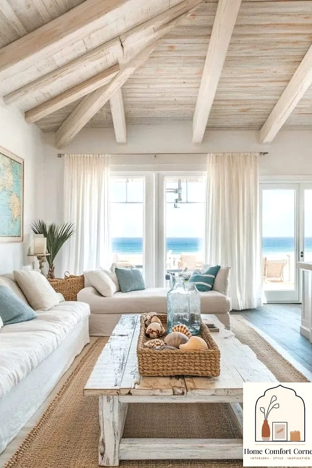 Whitewashed Wood Paneling