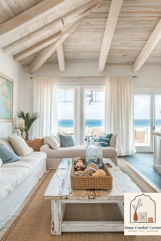 Whitewashed Wood Walls