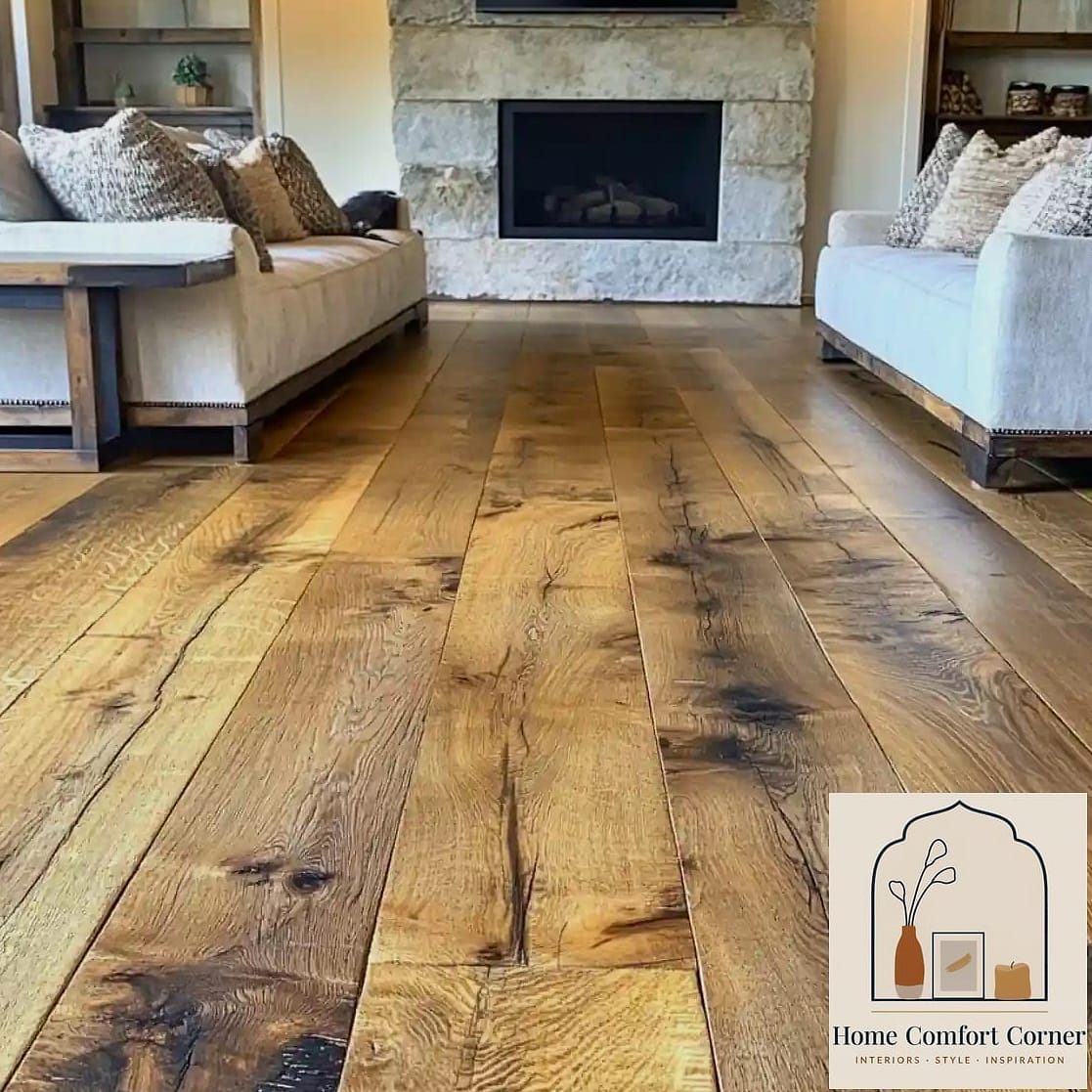 Wide Plank Wood Flooring