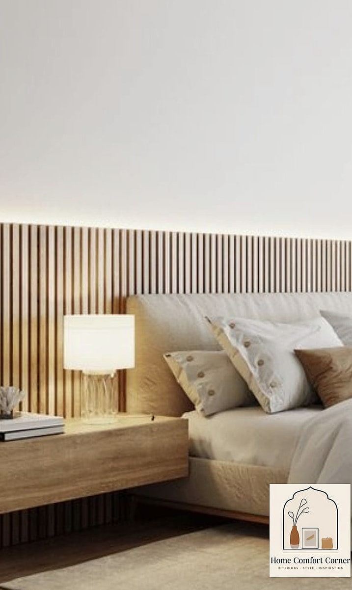 21 Stunning Mens Room Decor Ideas for Every Budget 13 Wood Slat Accent Wall