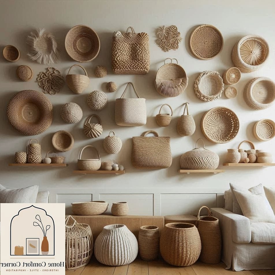 Woven Basket Shelving