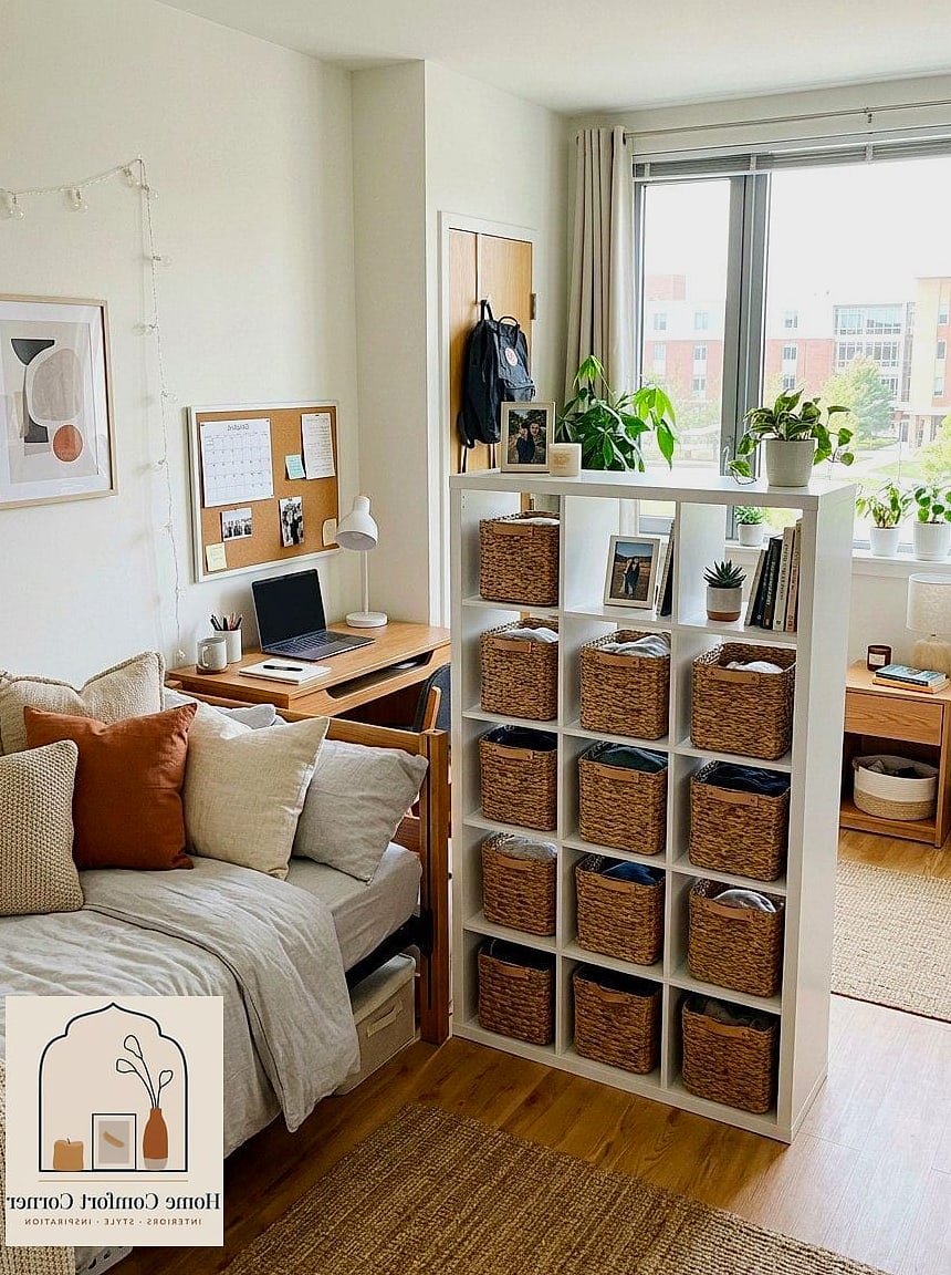 Woven Baskets for Open Storage