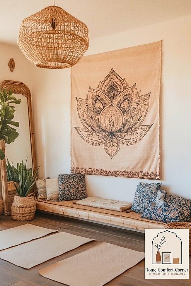 21 Meditation Room Decor Concepts That Are Actually Achievable on a Budget 20 Woven Baskets for Prop Storage