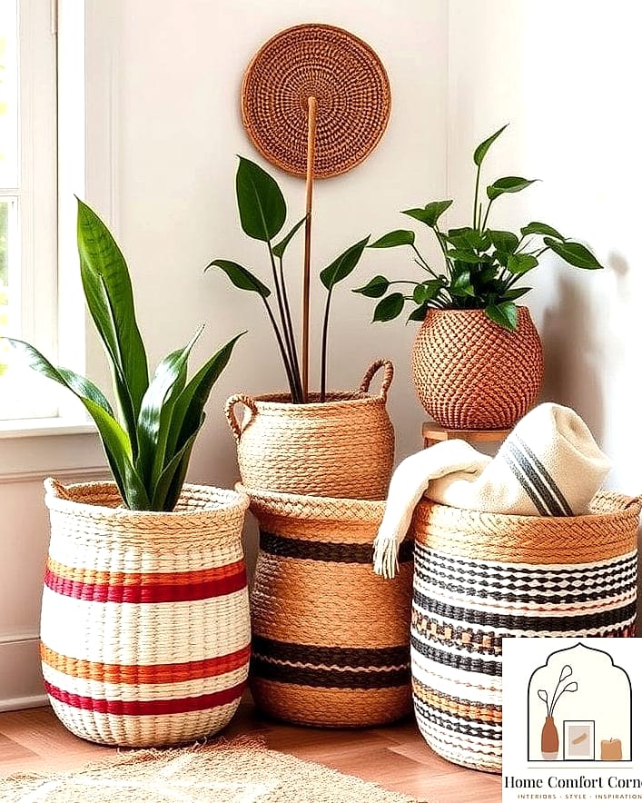 Woven Baskets for Stylish Storage