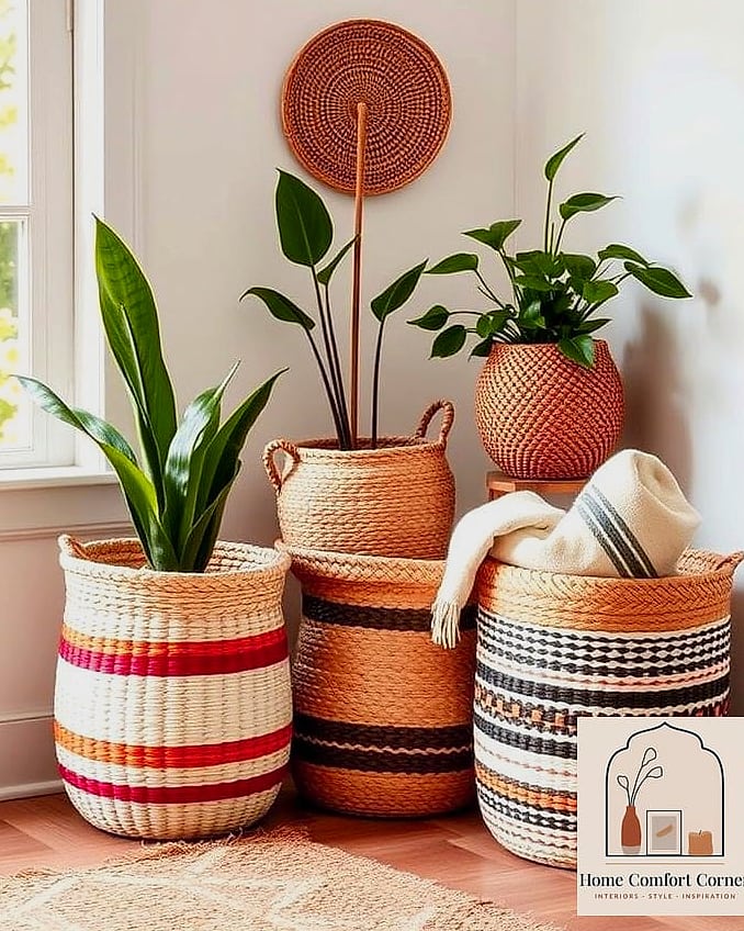 Woven Baskets for Stylish Storage