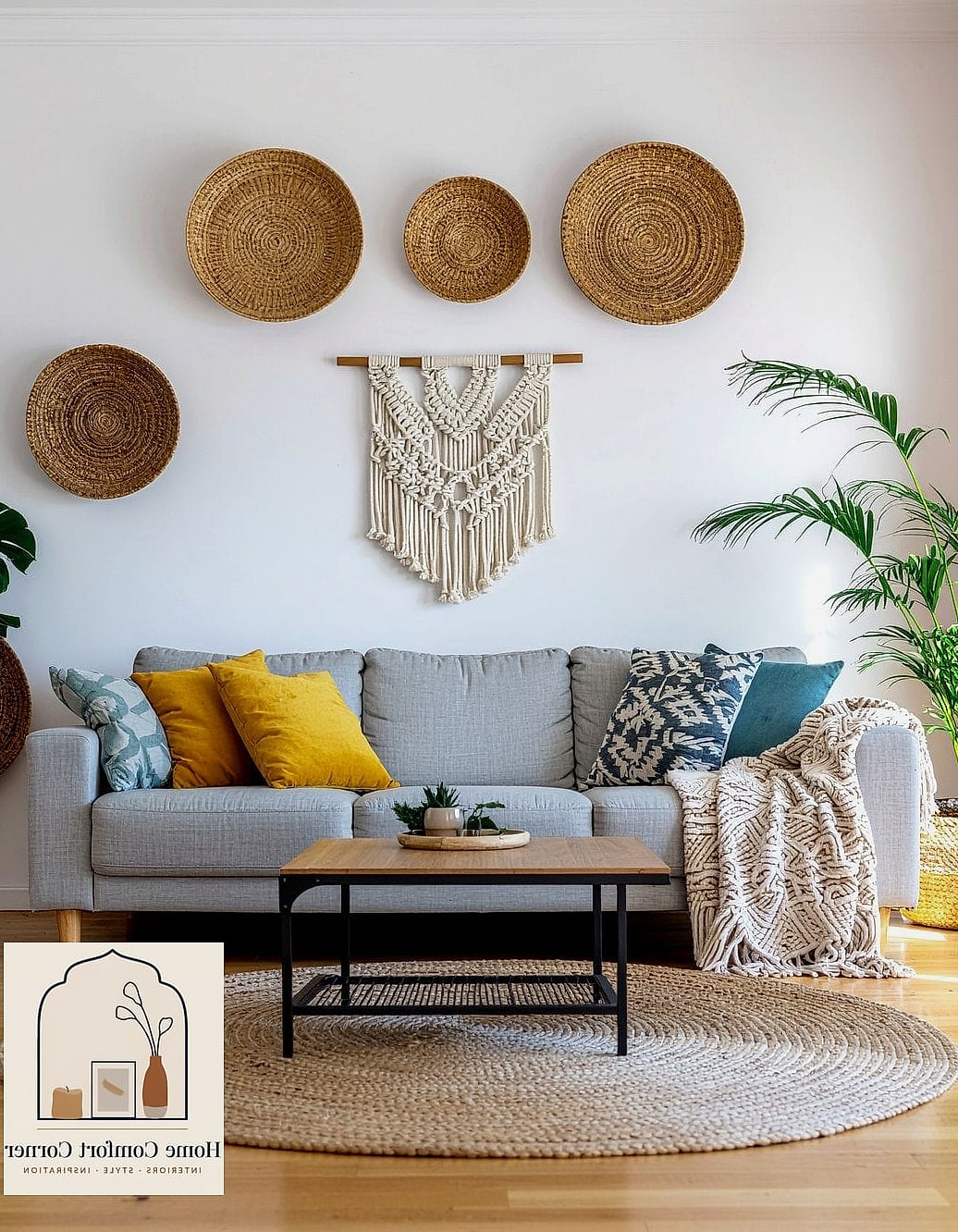 A Woven Wall Hanging or Tapestry