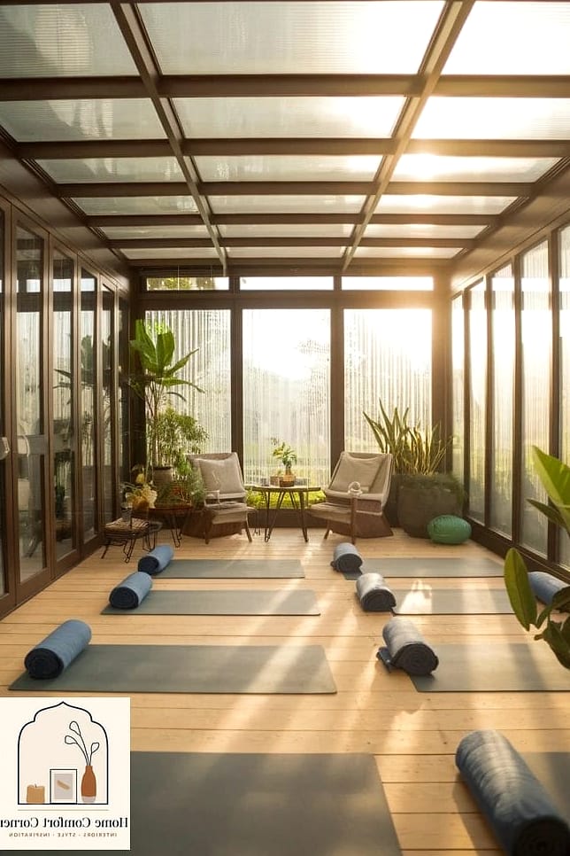 A Yoga or Meditation Corner